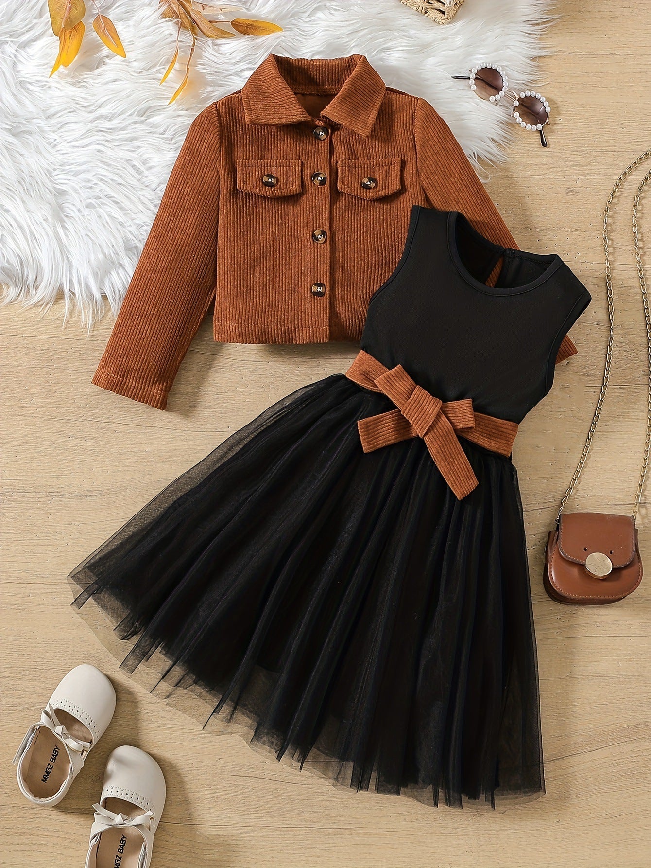 Vest Grenadine Skirt Children&