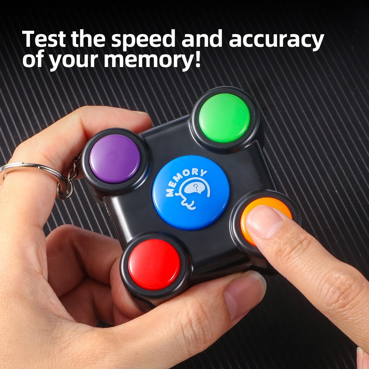 1PC Portable Mini Memory Game Console 4 In 1 Brain Training Toy For All Ages Enhance Memory And Reaction Ideal For Travel Home School - KreovaKids