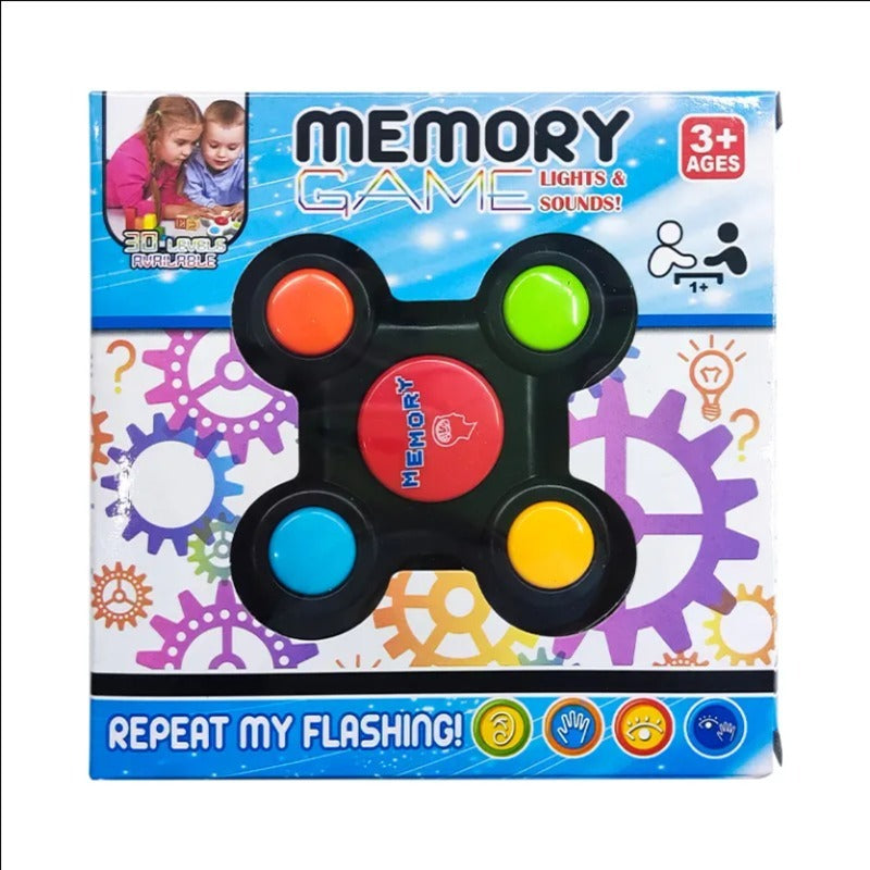 1PC Portable Mini Memory Game Console 4 In 1 Brain Training Toy For All Ages Enhance Memory And Reaction Ideal For Travel Home School - KreovaKids