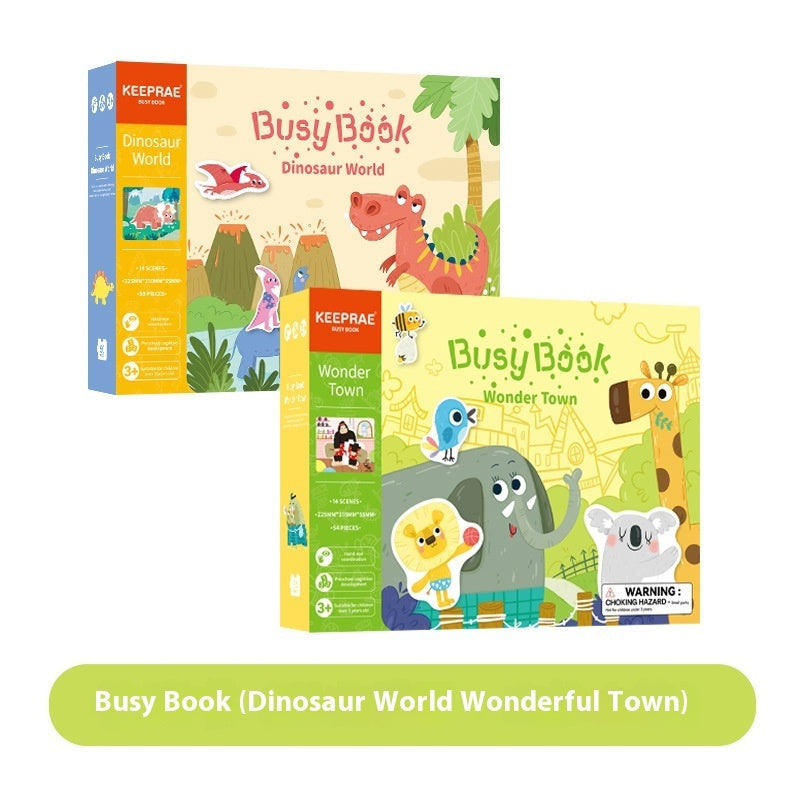 Baby Enlightenment Early Cognitive Education Quiet Book Educational Toys - KreovaKids