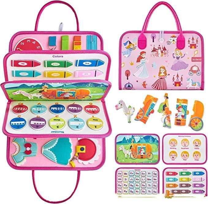 Felt Learning Early Education Board DIY Action Educational Toys - KreovaKids