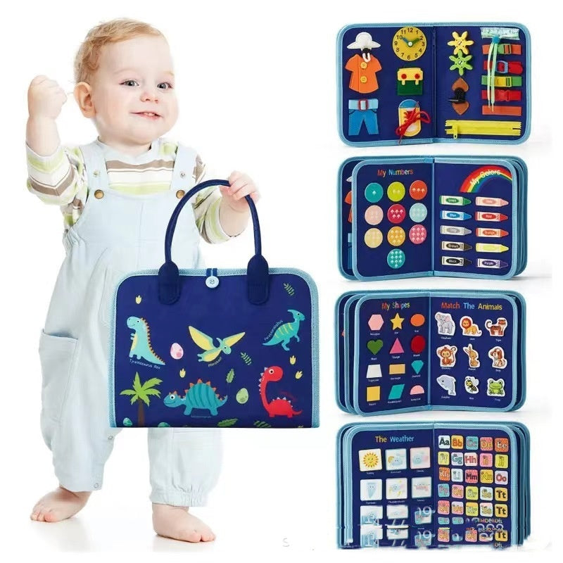 Felt Learning Early Education Board DIY Action Educational Toys - KreovaKids