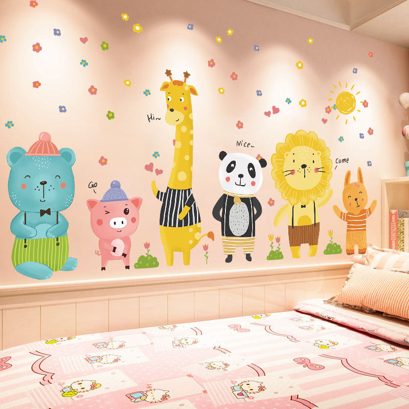 Cartoon Dinosaur 3d Wall Stickers - KreovaKids