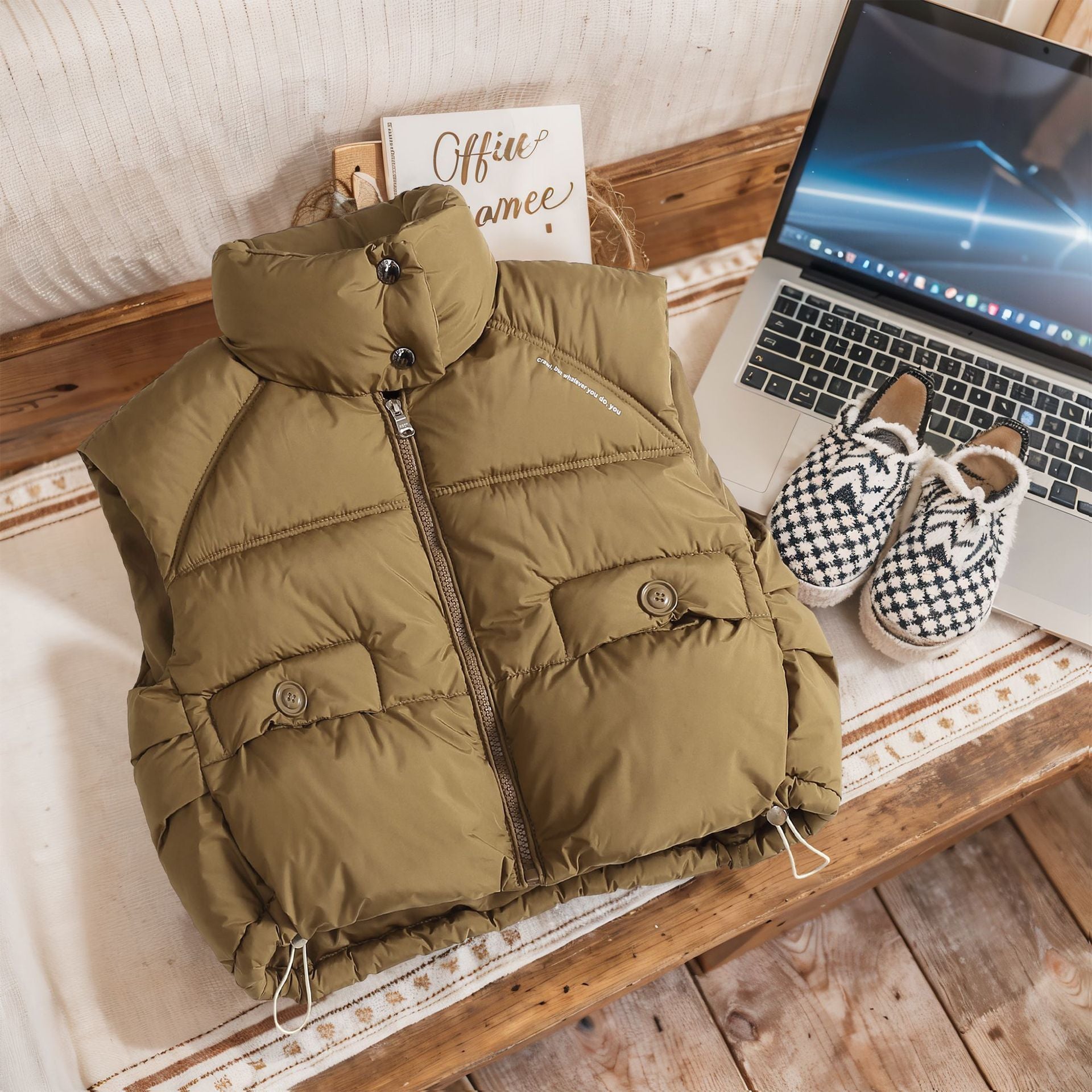 Boys And Girls Autumn And Winter Western Style Vest - KreovaKids