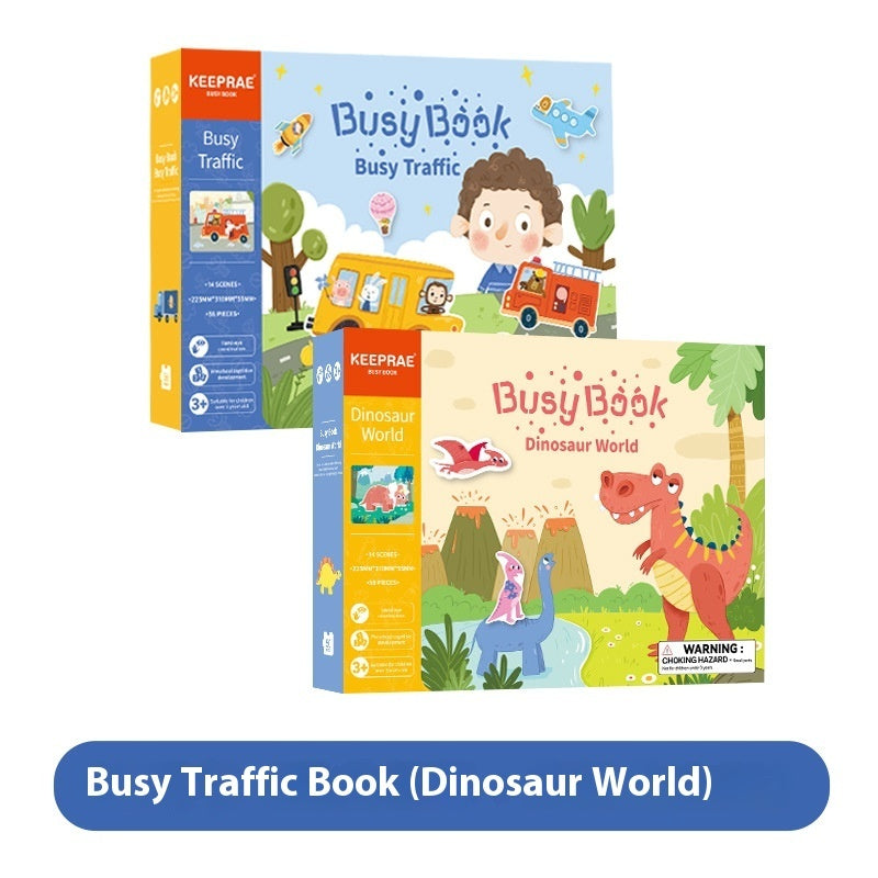 Baby Enlightenment Early Cognitive Education Quiet Book Educational Toys - KreovaKids