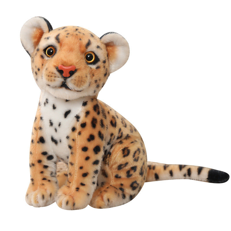 Fashion Squat Snow Leopard Doll Plush Toys - KreovaKids