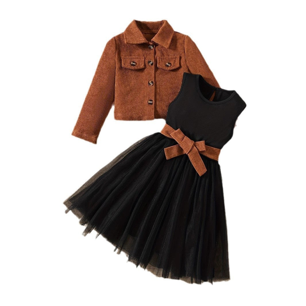 Vest Grenadine Skirt Children&