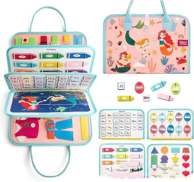 Felt Learning Early Education Board DIY Action Educational Toys - KreovaKids