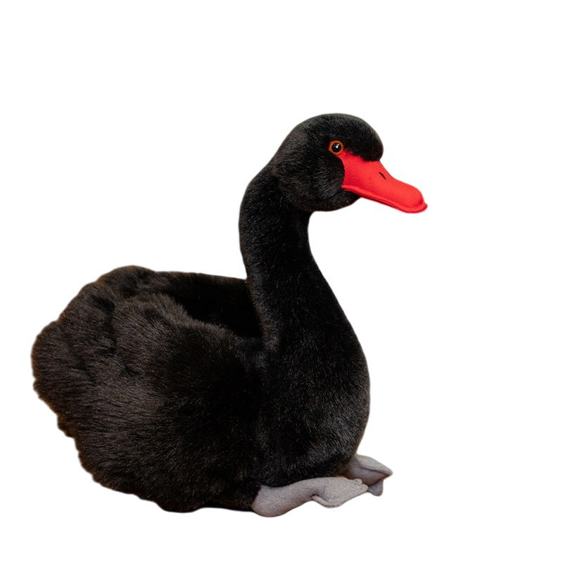 Fashion Cartoon Black Swan Doll Plush Toys - KreovaKids