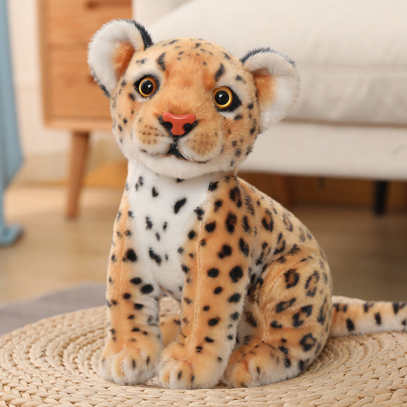 Fashion Squat Snow Leopard Doll Plush Toys - KreovaKids