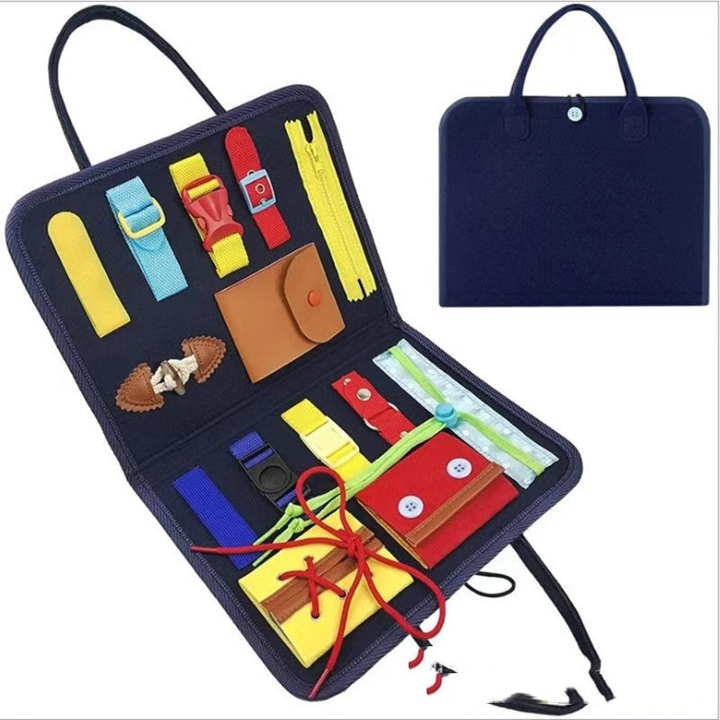 Felt Learning Early Education Board DIY Action Educational Toys - KreovaKids