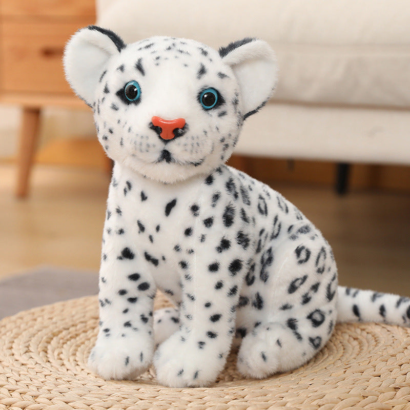 Fashion Squat Snow Leopard Doll Plush Toys - KreovaKids