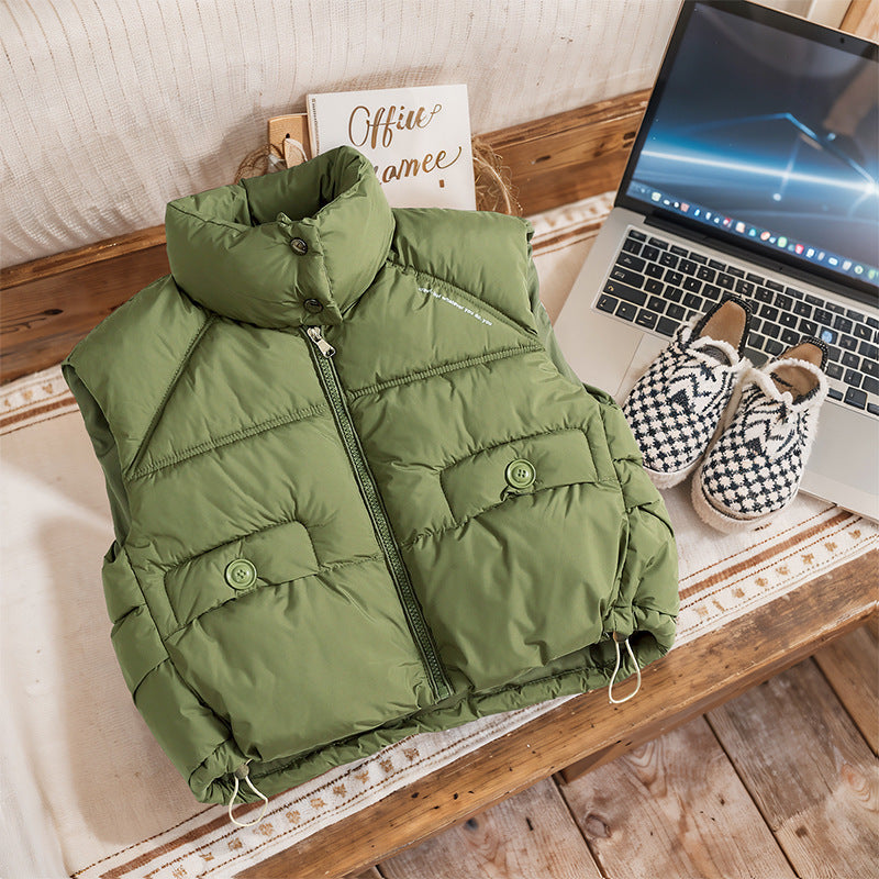 Boys And Girls Autumn And Winter Western Style Vest - KreovaKids