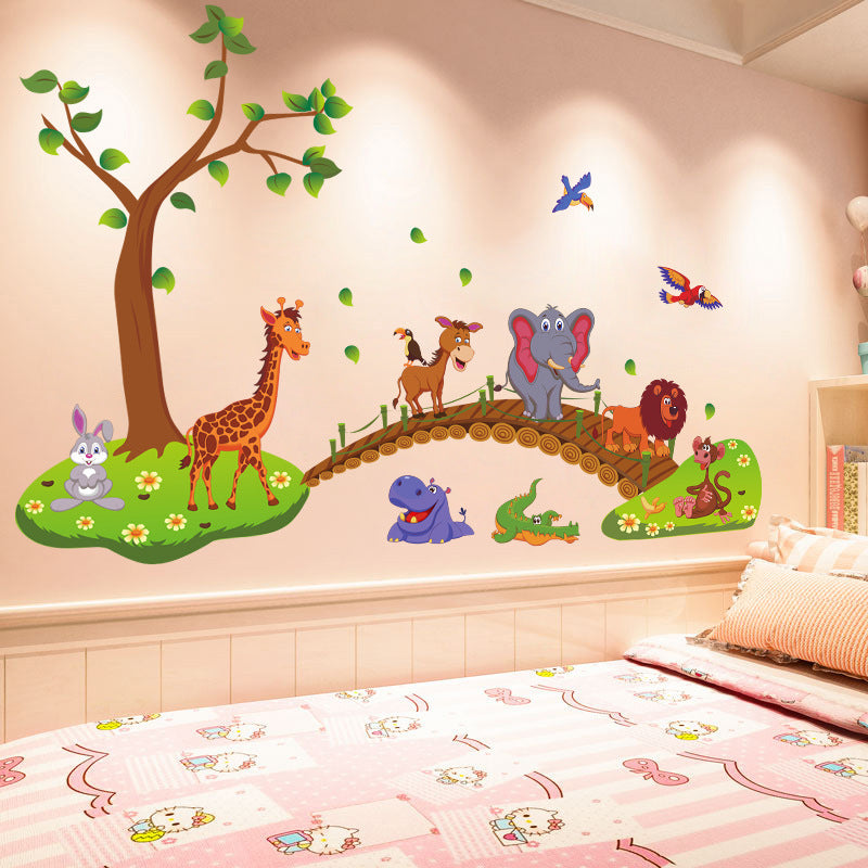 Cartoon Dinosaur 3d Wall Stickers - KreovaKids