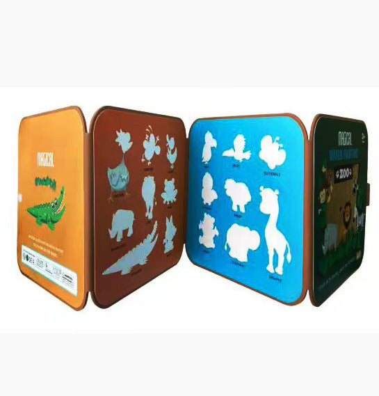 Magical Water Drawing Book, Repeatedly Colored Drawing Book, Children&