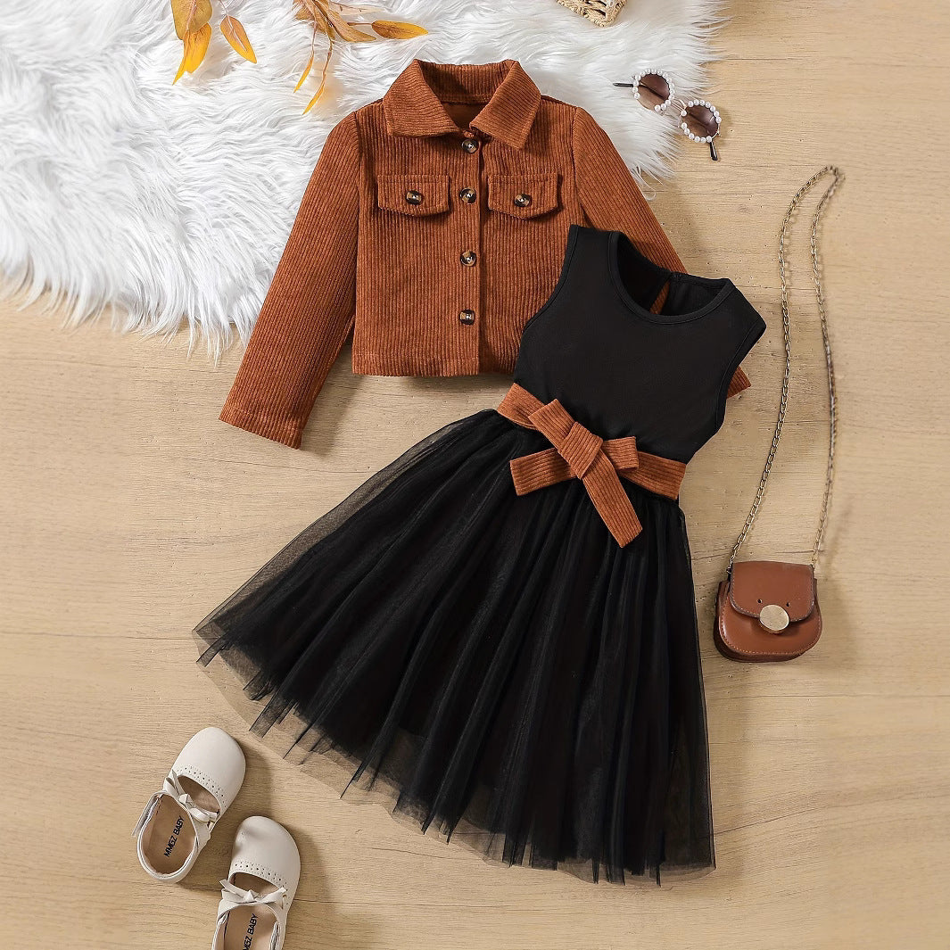Vest Grenadine Skirt Children&
