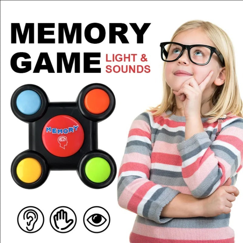 1PC Portable Mini Memory Game Console 4 In 1 Brain Training Toy For All Ages Enhance Memory And Reaction Ideal For Travel Home School - KreovaKids