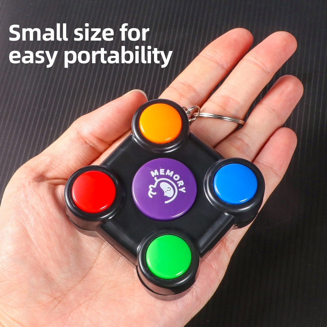 1PC Portable Mini Memory Game Console 4 In 1 Brain Training Toy For All Ages Enhance Memory And Reaction Ideal For Travel Home School - KreovaKids