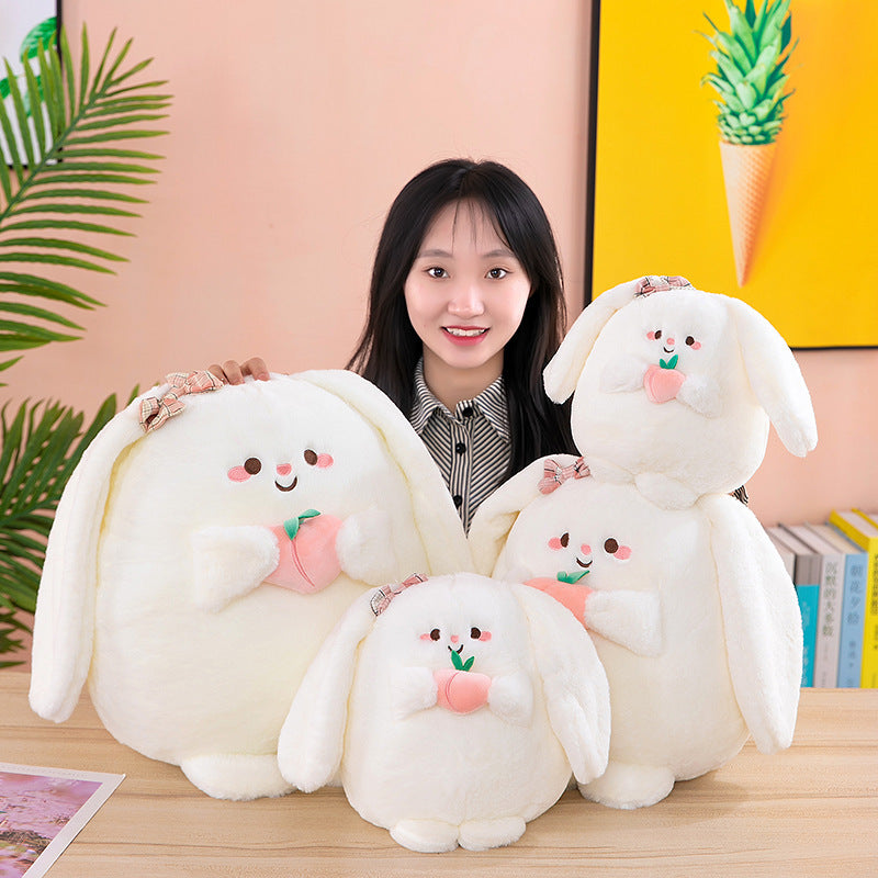 Casual Cute Rabbit Peach Doll Plush Toys - KreovaKids