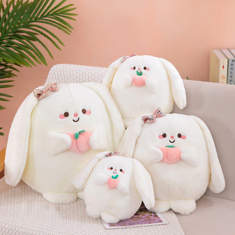 Casual Cute Rabbit Peach Doll Plush Toys - KreovaKids