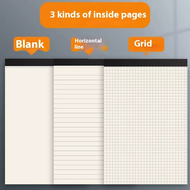Writing Pads Tearable A5B5 Thickening Plus Size Notebook Simple - KreovaKids