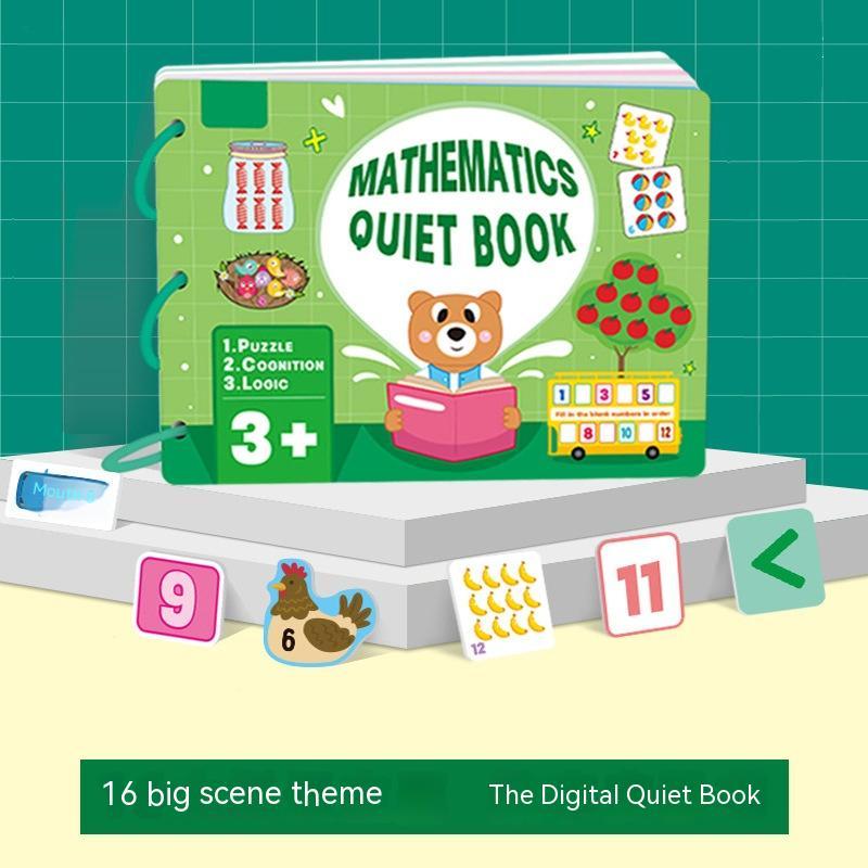 Books For Early Education Material Package Montessori Quiet Book - KreovaKids